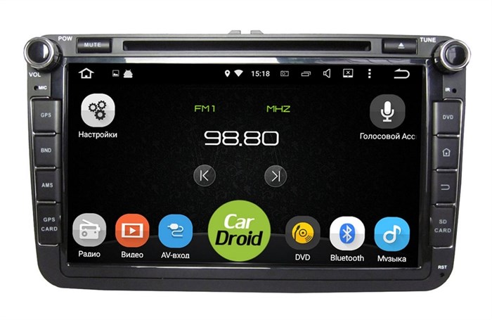 Штатная магнитола Roximo CarDroid RD-3701 для Seat (Android 9.0) - фото 74073