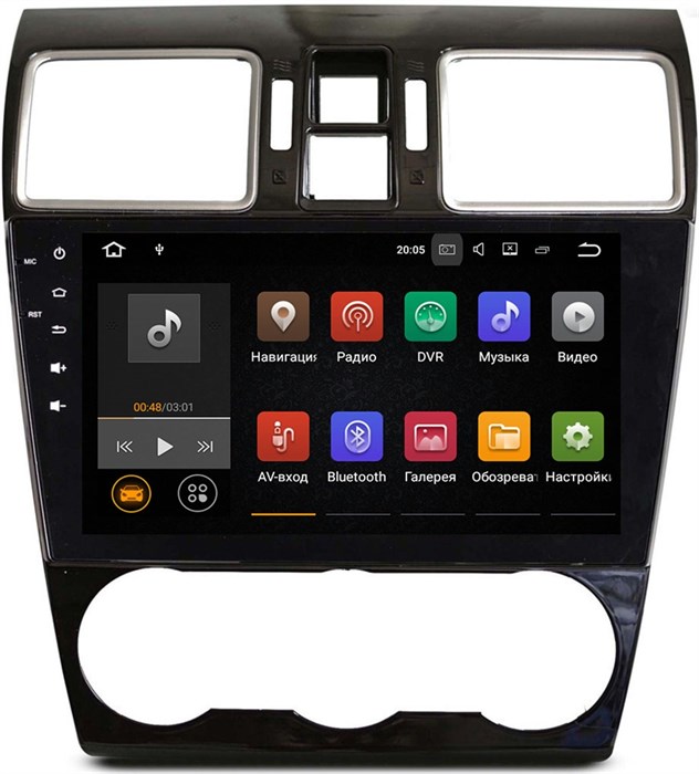 Штатная магнитола Subaru Forester IV, Impreza WRX IV, XV I 2016-2017 LeTrun 2167 на Android 7.1.1 - фото 78638