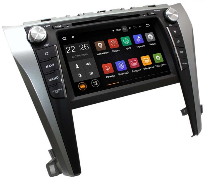 Штатная магнитола Toyota Camry V55 2014-2017 LeTrun 2136 на Android 7.1.1 - фото 78666