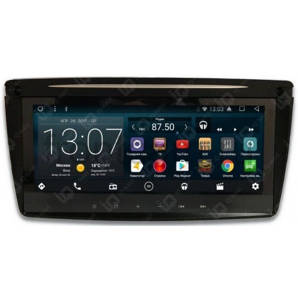 Штатная магнитола IQ NAVI T54-2504C Skoda Octavia II (A5) 2004-2013 на Android 6.0.1 Quad-Core (4 ядра) - фото 79347