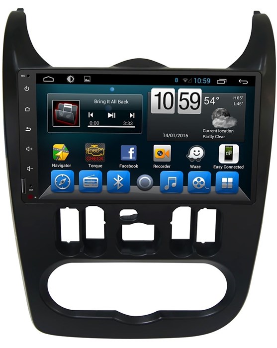 CarMedia KR-9052-T8 Renault Logan I 2010-2013, Sandero I 2009-2014 на Android 9.0 - фото 80277