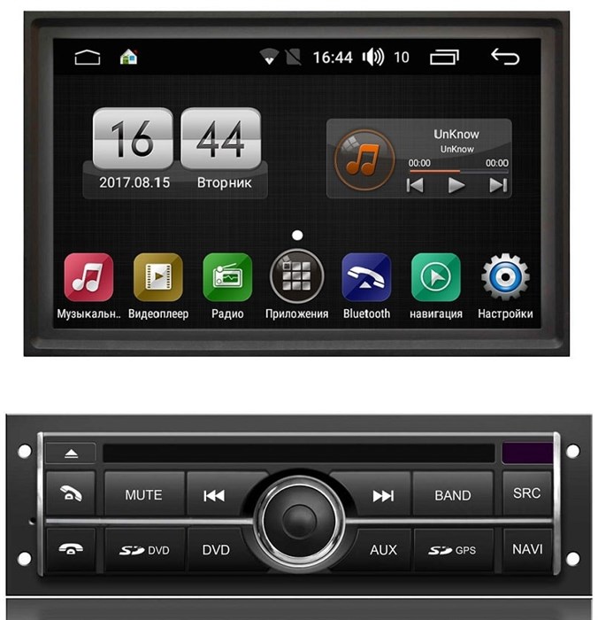 Магнитола FarCar Winca s170 для Mitsubishi Pajero Sport II 2008-2013, L200 IV 2006-2015 на Android 6.0.1 (L094) - фото 81468