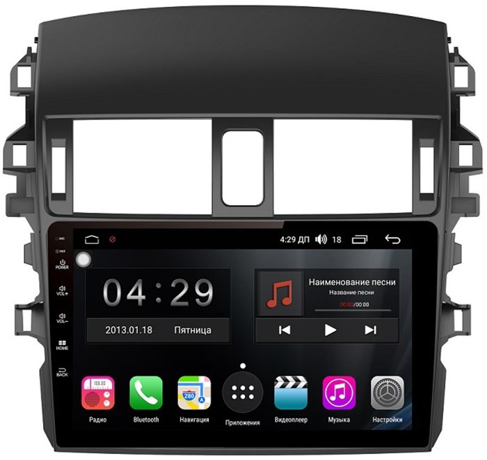 Магнитола FarCar S200+ для Toyota Corolla X 2006-2013 на Android 8.0 (A063R) - фото 82073
