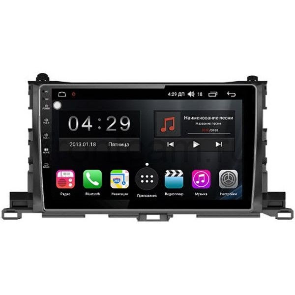 Магнитола FarCar S200+ для Toyota Highlander (U50) 2014-2019 на Android 8.0 (A467R) - фото 82096