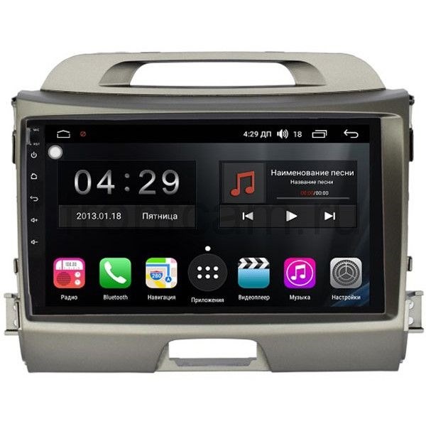 Магнитола FarCar S200+ для Kia Sportage III 2010-2016 на Android 8.0 (A537R) - фото 82101