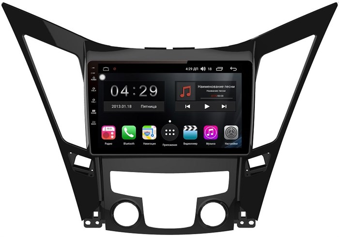Магнитола FarCar S200+ для Hyundai Sonata VI (YF) 2009-2014 на Android 8.0 (A794R) - фото 82107
