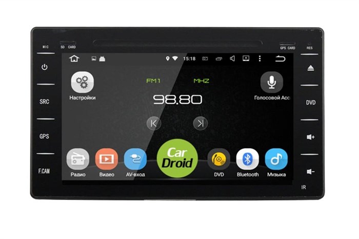 Штатная магнитола Roximo CarDroid RD-1119 Toyota Hilux VII, Fortuner 2011-2017 на Android 8.0 - фото 82322