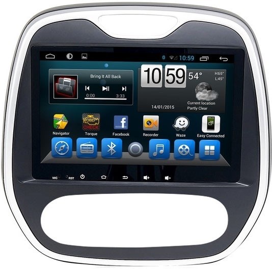 Автомагнитола CarMedia KR-9010-mt Renault Kaptur 2016+ кондиционер на Android 9.0 - фото 82393