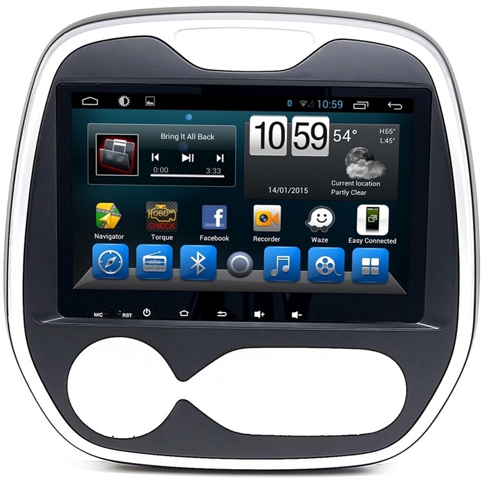 Штатная магнитола CarMedia KR-9010-at Renault Kaptur 2016-2020 (климат) на Android 9.0 - фото 82400