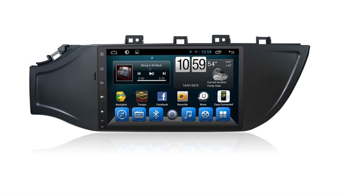 Штатная магнитола CarMedia KR-9047-T8 Kia Rio IV 2017-2020 на Android 9.0 - фото 82689