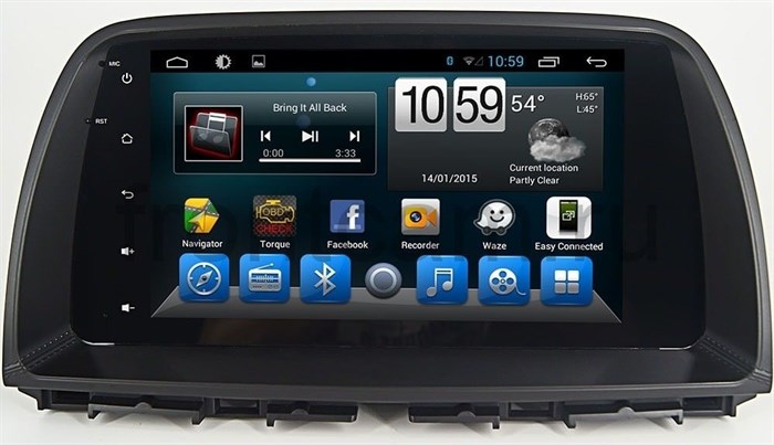 Штатная магнитола CarMedia KR-9015-T8 Mazda CX-5 I 2011-2017 на Android 9.0 - фото 82735