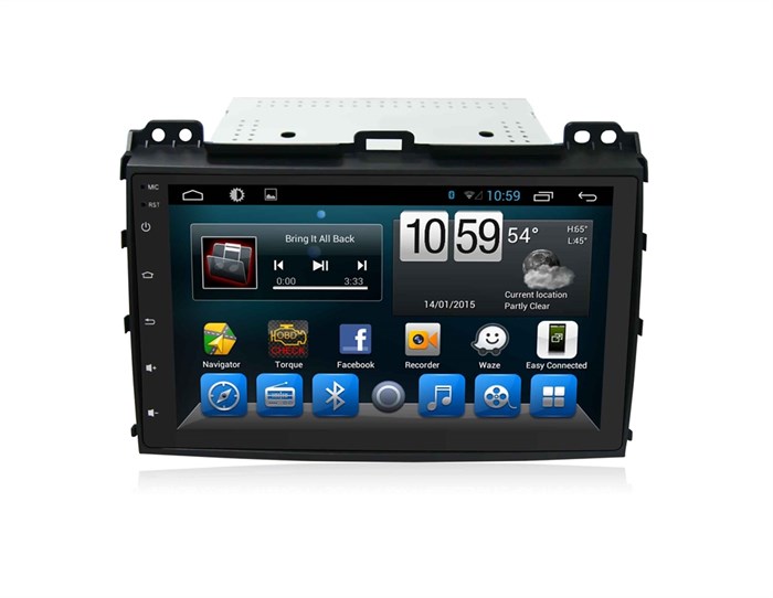 CarMedia KR-9031-T8 Toyota LC Prado 120 2002-2009 на Android 9.0 - фото 83025