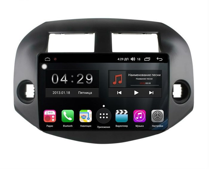 Магнитола Farcar RL018R (S300) для Toyota RAV4 (XA30) 2006-2013 на Android 9.0 - фото 84542