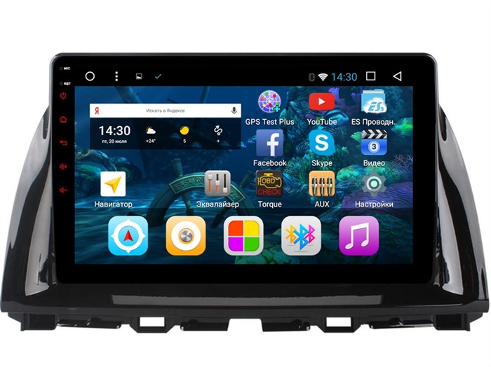 Штатная магнитола Vomi VM8726-T8 для Mazda CX-5 2011-2017 на Android 7.1.2 - фото 86459