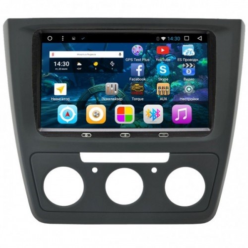 Штатная магнитола Vomi VM1688-T8 YTM для Skoda Yeti I 2009-2017 (кондиционер) на Android 7.1.2 - фото 86539