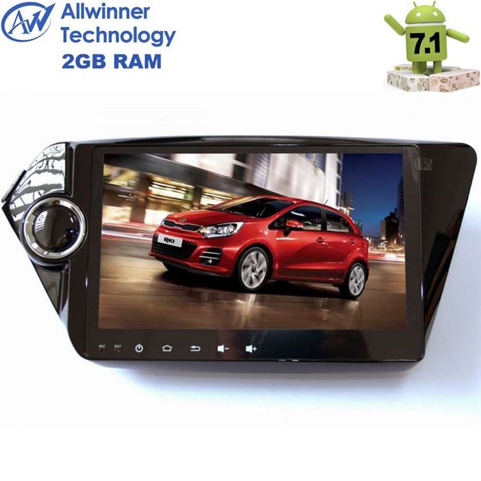 Штатная магнитола Kia Rio III 2011-2017 LeTrun 2381 на Android 7.1.1 Allwinner T3 - фото 87775
