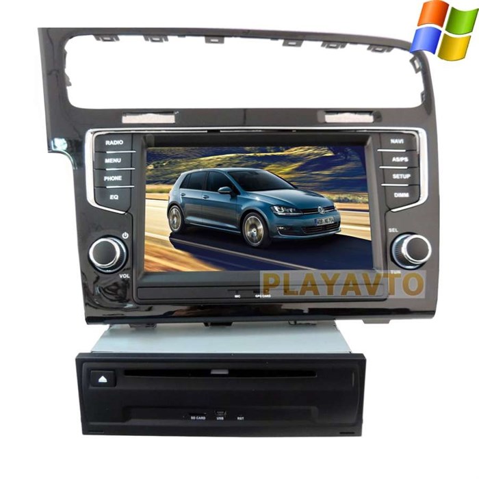 ШТАТНАЯ МАГНИТОЛА VOLKSWAGEN GOLF 7 LETRUN 1119 - фото 89574