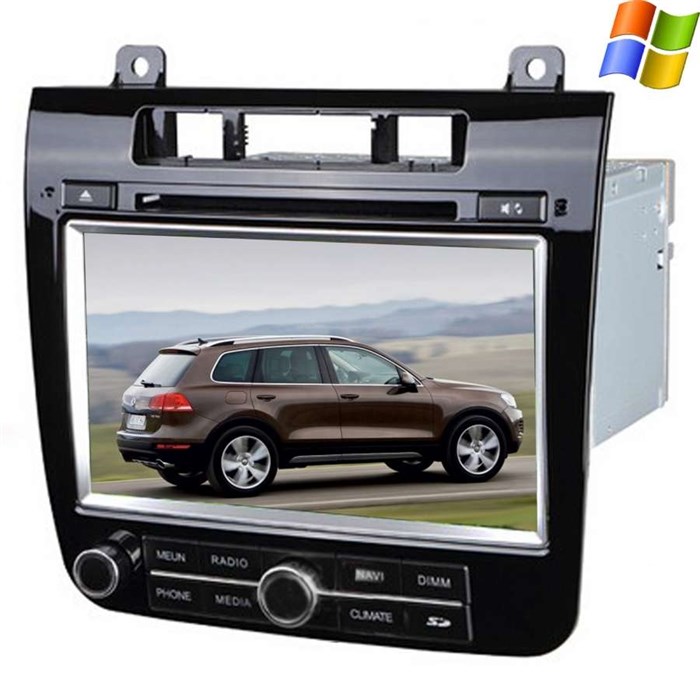 ШТАТНАЯ МАГНИТОЛА VOLKSWAGEN TOUAREG 2012-2015 LETRUN 1703 - фото 89598