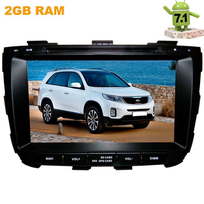 Штатная магнитола LeTrun 2043 Kia Sorento II 2012-2017 на Android 7.1.1 - фото 89718