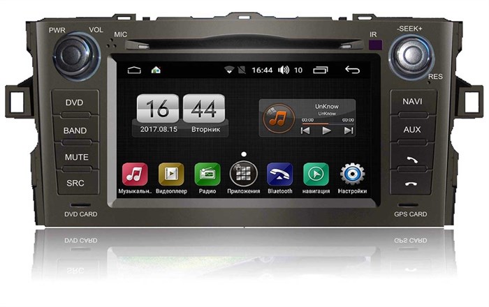 Магнитола FarCar Winca s170 для Toyota Auris I (E150) 2006-2012 на Android 6.0.1 (L028) - фото 89943
