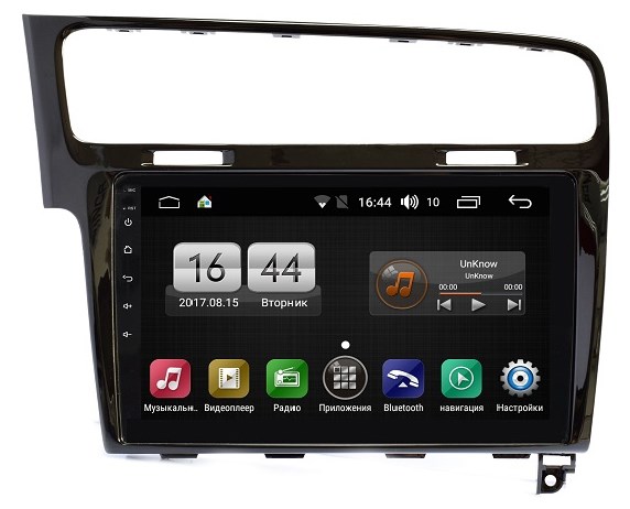 Магнитола FARCAR LX257R (S195) с DSP для Volkswagen Golf 7 2013-2018 на Android 8.1 - фото 91024