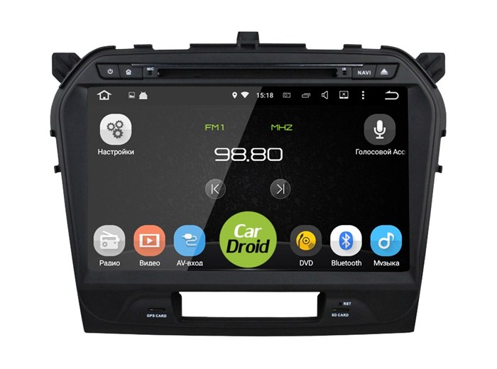 Штатная магнитола Roximo CarDroid RD-3504D для Suzuki Vitara IV 2014-2024 (Android 9.0) - фото 91437