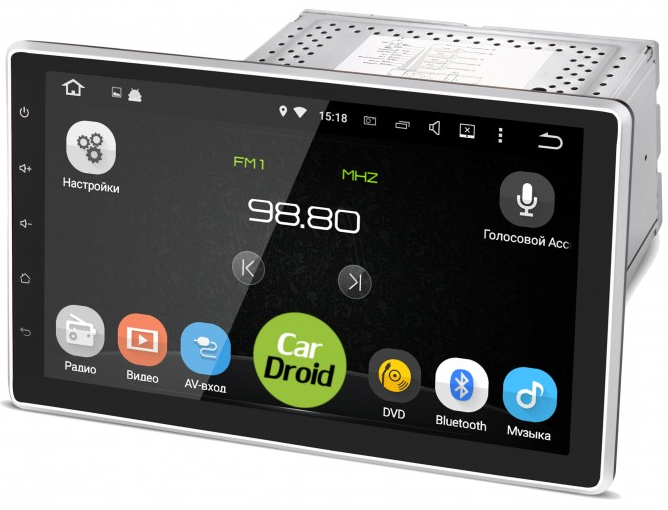 Штатная магнитола Roximo CarDroid RD-1003D 2DIN Универсальная 10 дюймов (Android 9.0) DSP - фото 91457