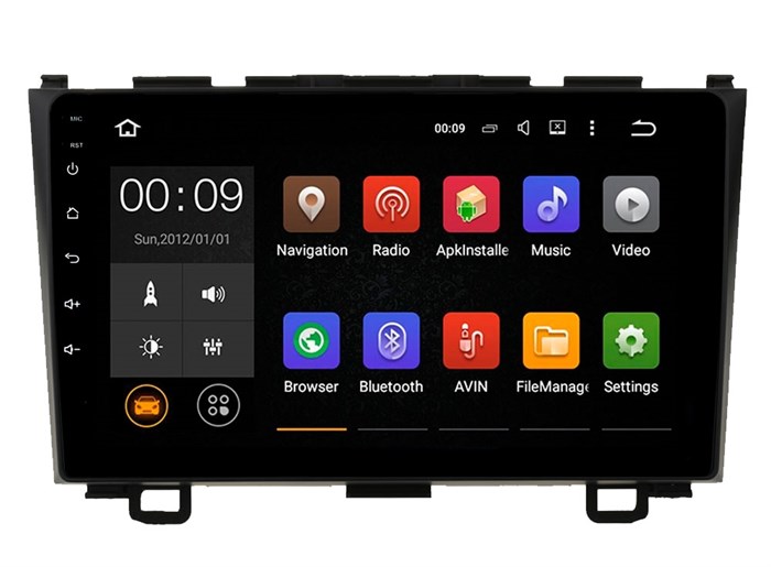 Штатная магнитола Roximo 4G RX-1903 для Honda CR-V III 2007-2012 (Android 12.0) - фото 92285