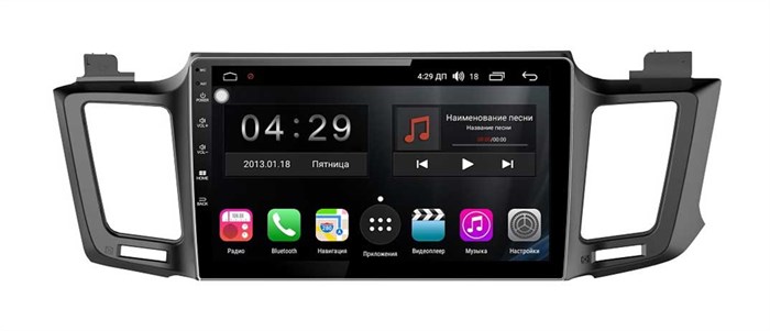 Магнитола Farcar RL468R (S300) для Toyota RAV4 (CA40) 2013-2018 на Android 9.0 - фото 92329