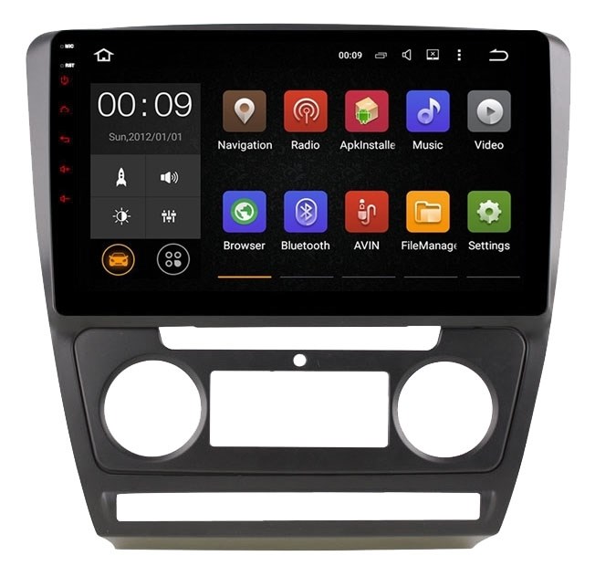 Штатная магнитола Roximo 4G RX-3202S для Skoda Octavia A5 2004-2013 (Android 12.0) серебро - фото 92399