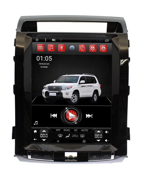 Штатная магнитола Toyota Land Cruiser 2012 - 2015 Ksize DVA-KR12102NC-2/32 - фото 94243