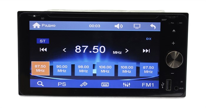 Штатная магнитола Toyota, Daihatsu универсальная Ksize DV-J6952DVD - фото 95187