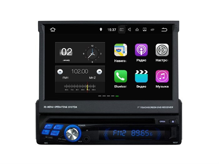 Универсальная магнитола 1 DIN FarCar s130+ на Android 7.1 (W810) - фото 99558