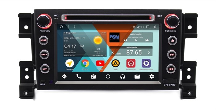 Штатная магнитола Suzuki Grand Vitara, Escudo 2005 - 2012 Wide Media WM-VS7A905NB-2/32 - фото 99988