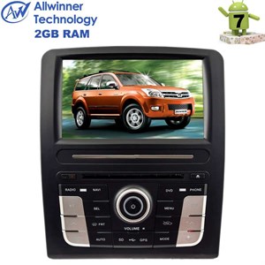 ШТАТНАЯ МАГНИТОЛА GREAT WALL HOVER C 2005 ДО 2010 ГОДА LETRUN 2766 ЭКРАН 8 ДЮЙМОВ ANDROID 7.X