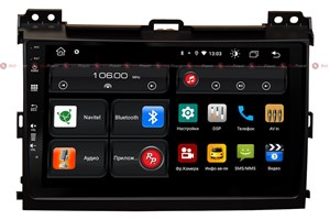 Redpower 61182 для Toyota Land Cruiser Prado 120 (2002-2009) на Android 10.0
