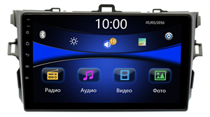 {{photo.Alt || photo.Description || 'Штатная магнитола Toyota Corolla X 2006-2013 (антрацит, без воздуховодов) Wide Media DV-JM9038 WinCE 9 дюймов'}}