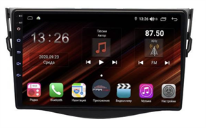 Магнитола Farcar XH018-9R (S400) (6/128ГБ) для Toyota RAV4 (XA30) 2006-2013 на Android 10.0