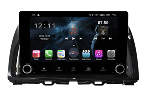 Штатная магнитола Farcar H2007RB (S400) с DSP + 4G SIM для Mazda CX-5 I 2011-2017 на Android 10.0 с кнопками