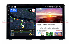 Штатная магнитола VAYCAR 09V6 6/128 ГБ для Hyundai Sonata VII (LF) 2017-2019 на Android 10.0