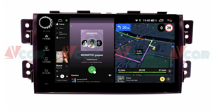 Штатная магнитола VAYCAR 09V4R для Kia Mohave I 2008-2018 на Android 10.0