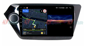 Штатная магнитола VAYCAR 09V3 3/32 ГБ для Kia Rio III 2011-2017 на Android 10.0