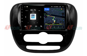 Штатная магнитола VAYCAR 09V4 4/64 ГБ для KIA Soul II 2013-2019 на Android 10.0