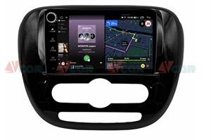 Штатная магнитола VAYCAR 09V4R 4/64 ГБ крутилки для KIA Soul II 2013-2019 на Android 10.0