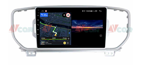 Штатная магнитола VAYCAR 09V3 3/32 ГБ для KIA Sportage IV 2016-2018 на Android 10.0