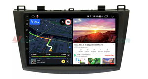 Штатная магнитола VAYCAR 09V6 6/128 ГБ для Mazda 3 (BL) 2009-2013 на Android 10.0
