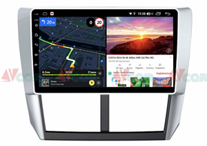 Штатная магнитола VAYCAR 09V6 6/128 ГБ для Subaru Forester III, Impreza III 2007-2013 на Android 10.0