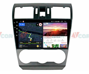 Штатная магнитола VAYCAR 09V6 6/128 ГБ для Subaru Forester IV 2013-2014, Impreza IV 2012-2017 на Android 10.0