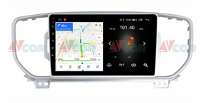 Штатная магнитола VAYCAR 09L 2/16 ГБ для KIA Sportage IV 2016-2018 на Android 8.1