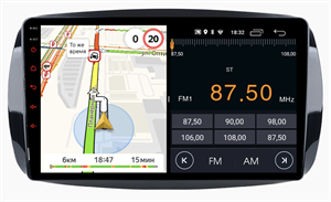 Parafar для Mercedes Fortwo III 2014-2022, Forfour II 2014-2022 на Android 10.0 (PF214LTX)